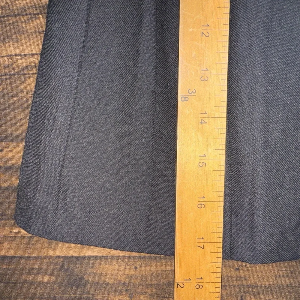 Talbots Kids Black Pleated Skirt Youth Size 14